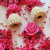 pink lower jewelry, bride, shells jewellery, jewellery designs 2021,latest bridal flower jewellery 2021 flower jewelry, bridal flower jewelry, simple bridal jewelry, elegant bridal jewelry, flower jewelry for mehandi, flower jewelry for haldi, mehandi favors, mehandi jewelry, haldi jewelry, haldi jewelry for bride sister, mehandi jewelry for sister, latest flower jewelry, latest flower jewellery, flower jewelery designs, designer flower jewelry, latest flower jewelry designs, orange flower jewelry, white flower jewelry,