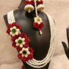 pink flower jewelry, bride flower jewelry, bridal flower jewelry, simple bridal jewelry, elegant bridal jewelry, flower jewelry for mehandi, flower jewelry for haldi, mehandi favors, mehandi jewelry, haldi jewelry, haldi jewelry for bride sister, mehandi jewelry for sister, latest flower jewelry, latest flower jewellery, flower jewelery designs, designer flower jewelry, latest flower jewelry designs, orange flower jewelry, white flower jewelry,
