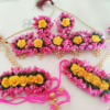 pink lower jewelry, bride flower jewelry, bridal flower jewelry, simple bridal jewelry, elegant bridal jewelry, flower jewelry for mehandi, flower jewelry for haldi, mehandi favors, mehandi jewelry, haldi jewelry, haldi jewelry for bride sister, mehandi jewelry for sister, latest flower jewelry, latest flower jewellery, flower jewelery designs, designer flower jewelry, latest flower jewelry designs, orange flower jewelry, white flower jewelry,