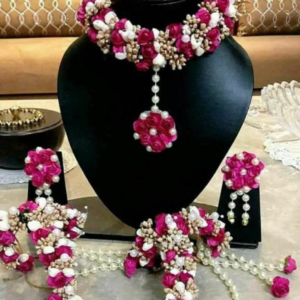 pink flower jewelry, bride flower jewelry, bridal flower jewelry, simple bridal jewelry, elegant bridal jewelry, flower jewelry for mehandi, flower jewelry for haldi, mehandi favors, mehandi jewelry, haldi jewelry, haldi jewelry for bride sister, mehandi jewelry for sister, latest flower jewelry, latest flower jewellery, flower jewelery designs, designer flower jewelry, latest flower jewelry designs, orange flower jewelry, white flower jewelry,