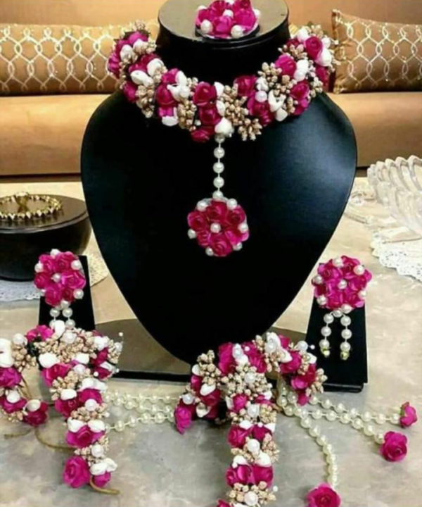 pink flower jewelry, bride flower jewelry, bridal flower jewelry, simple bridal jewelry, elegant bridal jewelry, flower jewelry for mehandi, flower jewelry for haldi, mehandi favors, mehandi jewelry, haldi jewelry, haldi jewelry for bride sister, mehandi jewelry for sister, latest flower jewelry, latest flower jewellery, flower jewelery designs, designer flower jewelry, latest flower jewelry designs, orange flower jewelry, white flower jewelry,