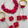 pink lower jewelry, bride flower jewelry, bridal flower jewelry, simple bridal jewelry, elegant bridal jewelry, flower jewelry for mehandi, flower jewelry for haldi, mehandi favors, mehandi jewelry, haldi jewelry, haldi jewelry for bride sister, mehandi jewelry for sister, latest flower jewelry, latest flower jewellery, flower jewelery designs, designer flower jewelry, latest flower jewelry designs, orange flower jewelry, white flower jewelry,